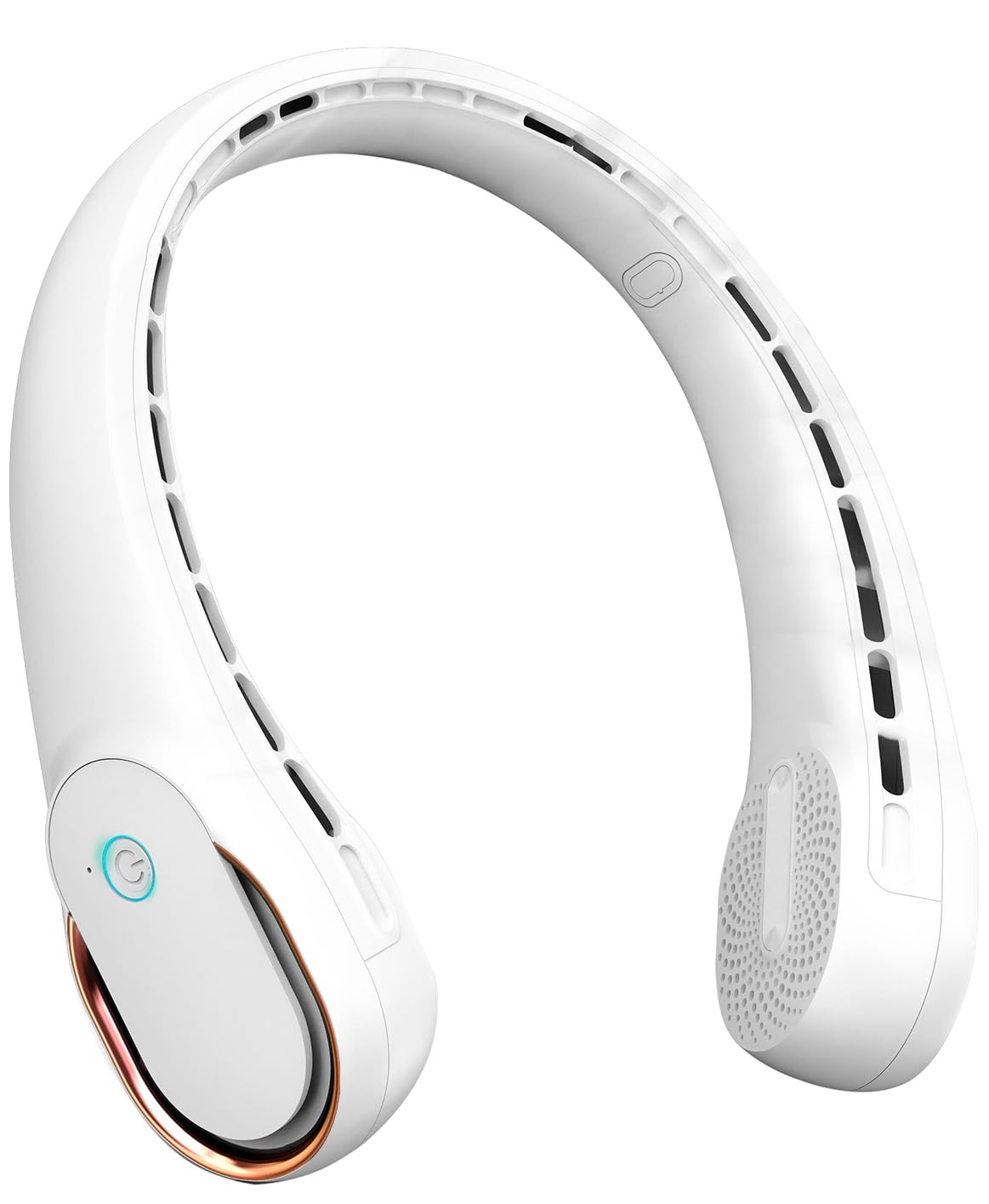 FrSara Neck Fan, Portable Personal Fan Strong Wind, 5200mAh, Air Volume,360° Cooling, No Hair Tw... | Amazon (US)