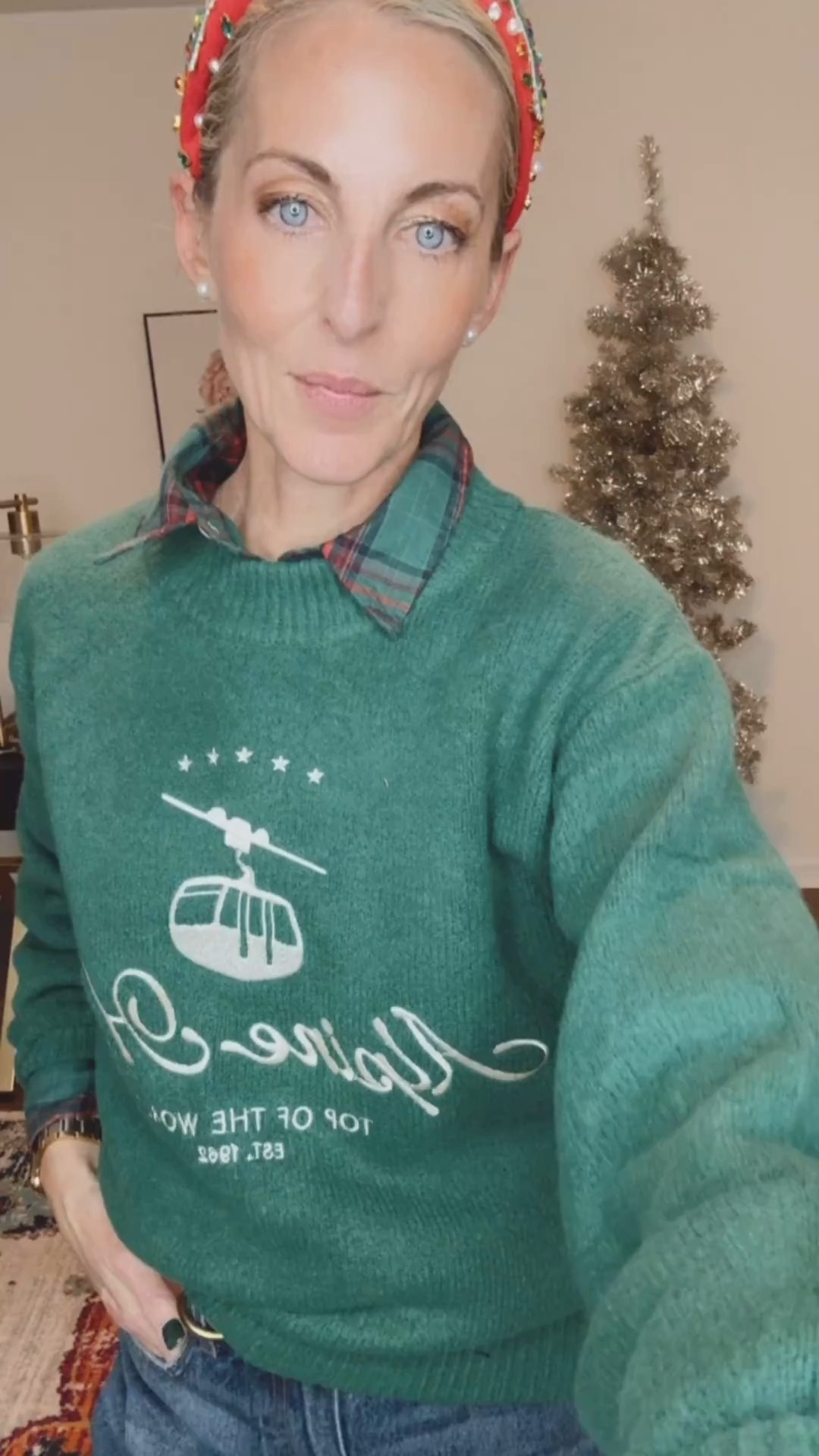 Happy Friday, friends! Today’s outfit is the definition of cute + casual — the kind of look that works for everything on a busy fall Friday. From carpool drop-off to brunch with friends, errands, teacher life, or a Target run that turns into several laps around the store… this outfit makes it all feel effortless. Comment TARGET and I’ll send you all the links straight to your inbox. 🤍

This $35 trending plaid top (size small) paired with the $30 alpine sweater (size small) gives that cozy classic feel, and these vintage Target jeans (wearing size 0) tie it all together. 

Target fall outfit, casual Friday outfit ideas, comfy fall clothes for moms, teacher outfits, weekend brunch outfit, affordable fall fashion, Target sweaters, Target plaid tops, women’s fall jeans, effortless everyday outfits, carpool style, cute errand outfit.

#LTKHoliday #LTKOver40 #LTKFindsUnder50