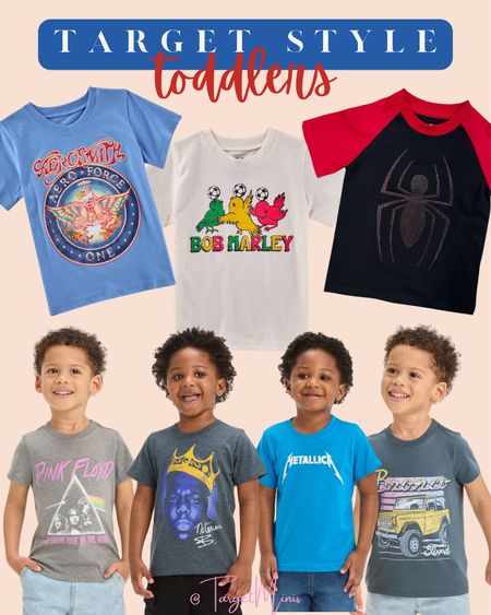New toddler band tees 

Target finds, graphic tee, toddler boys, Target style, boy fashion 

#LTKkids #LTKfamily