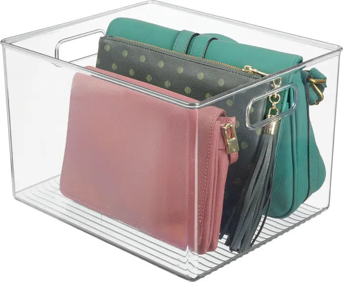 Large Plastic Closet Storage Organizer Container Bin with Handles | Nordstrom