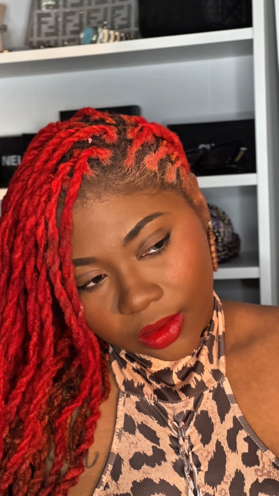 Glowy Season ft. a RED Lip 💋✨

Serving a flawless vacay beat with a red moment because why not? 

💄 Makeup Details ⬇️

✨ Primer: @bobbybrown (Mini Vitamin Enriched Face Base Moisturizer & Primer with Vitamin C + Hyaluronic Acid)
✨ Foundation: @narsissist 
✨ Concealer: @toofaced (Born This Way Super Coverage Multi-Use Concealer)
✨ Contour: @blackopalbeauty (TRUE COLOR Skin Perfecting Stick Foundation SPF 15)
✨ Blush: @milanicosmetics 
✨ Lips: @mirroredsublimity (Bronze) + @nyxcosmetics (Shine Loud Vegan High Shine Long-Lasting Liquid Lipstick) + @maybelline (Super Stay Vinyl Ink Liquid Lipcolor) for that stay-all-day red moment 💋
✨ Setting Powder: @hudabeauty 
✨ Setting Spray: @onesize

Vacay looks just hit different when your makeup stays flawless all day! Where y’all taking this look to? ✈️✨ 


#LTKBeauty #LTKStyleTip