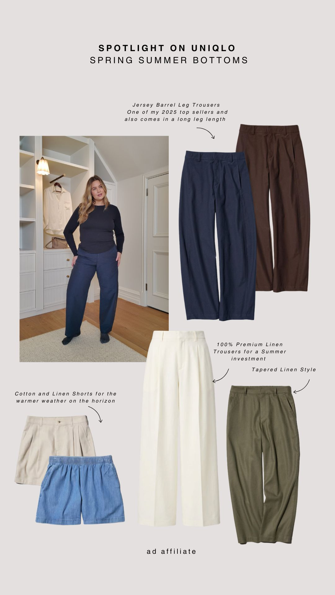 Spotlighting some Uniqlo Bottoms, which are a great investment for the Spring-Summer! 

Wardrobe Staples, Spring Style, Spring Fashion, Spring Outfit, Spring Summer Bottoms, Shorts, Linen 

 #LTKuk #LTKspring #LTKsummer