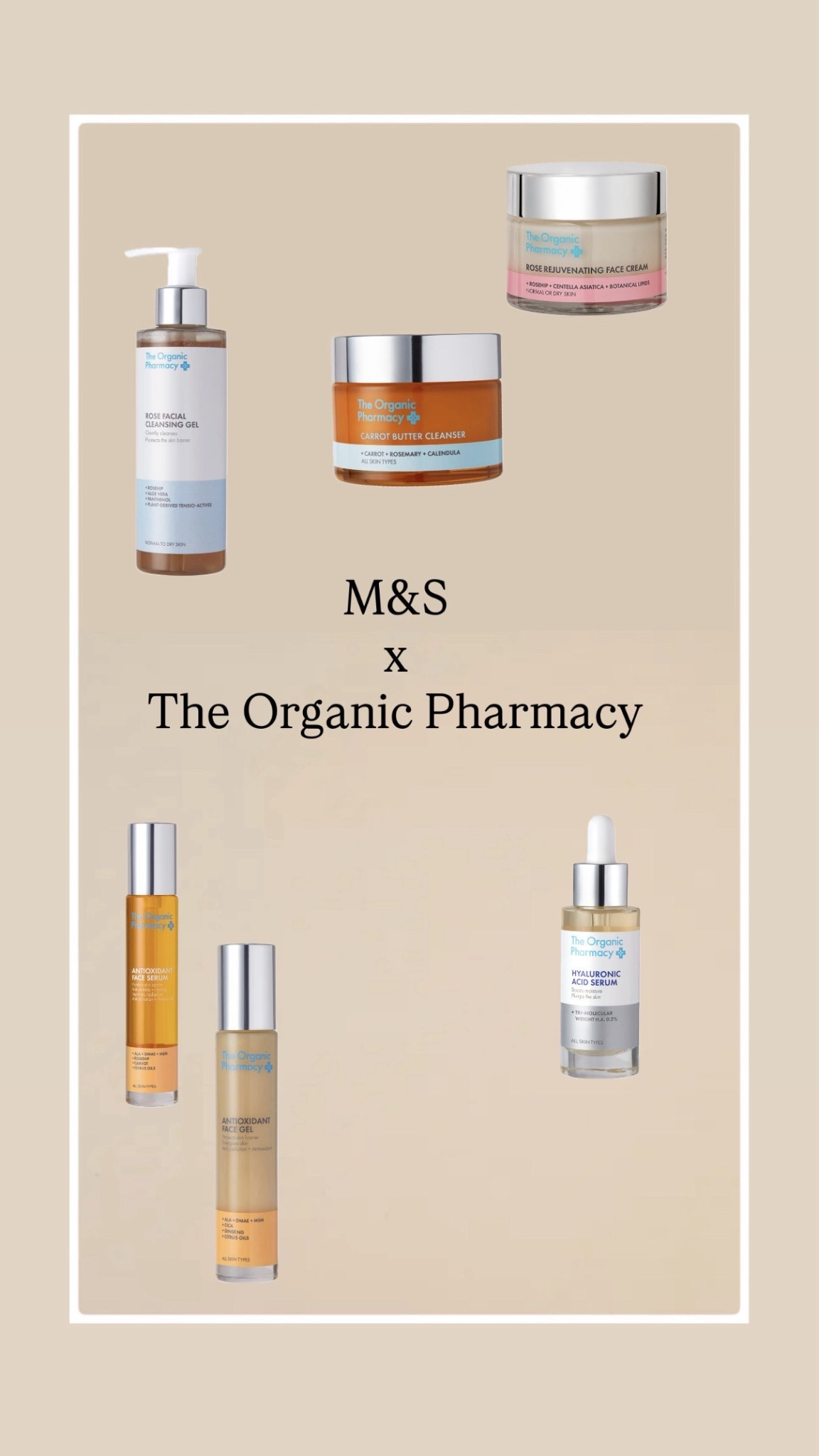 Organic beauty, Organic Pharmacy, Marks & Spencer beauty, Skincare, Organic Skincare 

#LTKbeauty