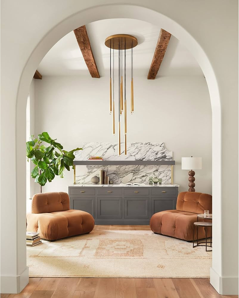 Livabliss x Becki Owens Solana Medallion Area Rug , 7'10" x 10', Peach | Amazon (US)