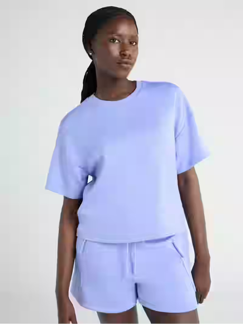 Scoop Women's and Women’s Plus Ultimate ScubaKnit Boxy Tee, Sizes XS-4X | Walmart (US)
