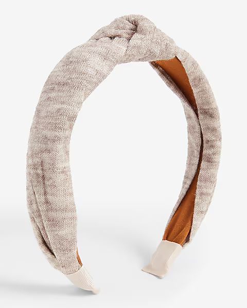 Sweater Knit Knotted Headband | Express