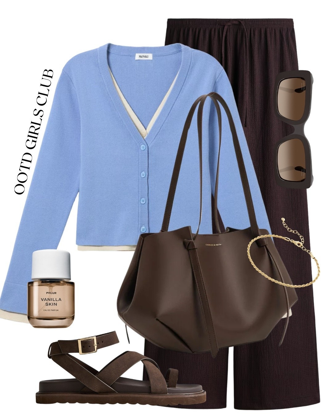 Blue and brown colour combo for Spring summer 

#LTKeurope #LTKstyletip #LTKspring