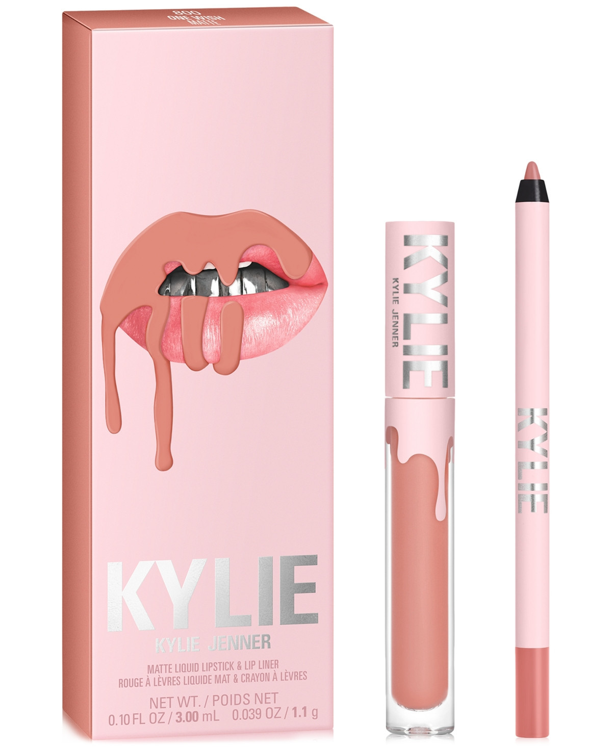 Kylie Cosmetics 2-Pc. Matte Lip Kit - 800 One Wish | Macy's