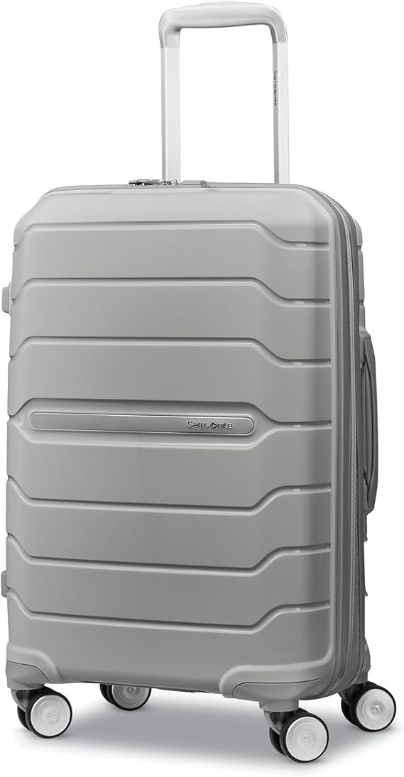Samsonite Freeform Hardside Carry-On Luggage with Spinner Wheels - Hardshell Suitcase - TSA, Airl... | Amazon (US)