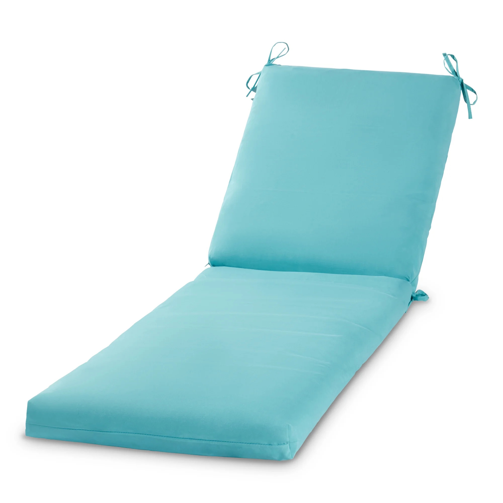 Greendale Home Fashions 73'' x 23'' Teal Outdoor Chaise Cushion | Walmart (US)