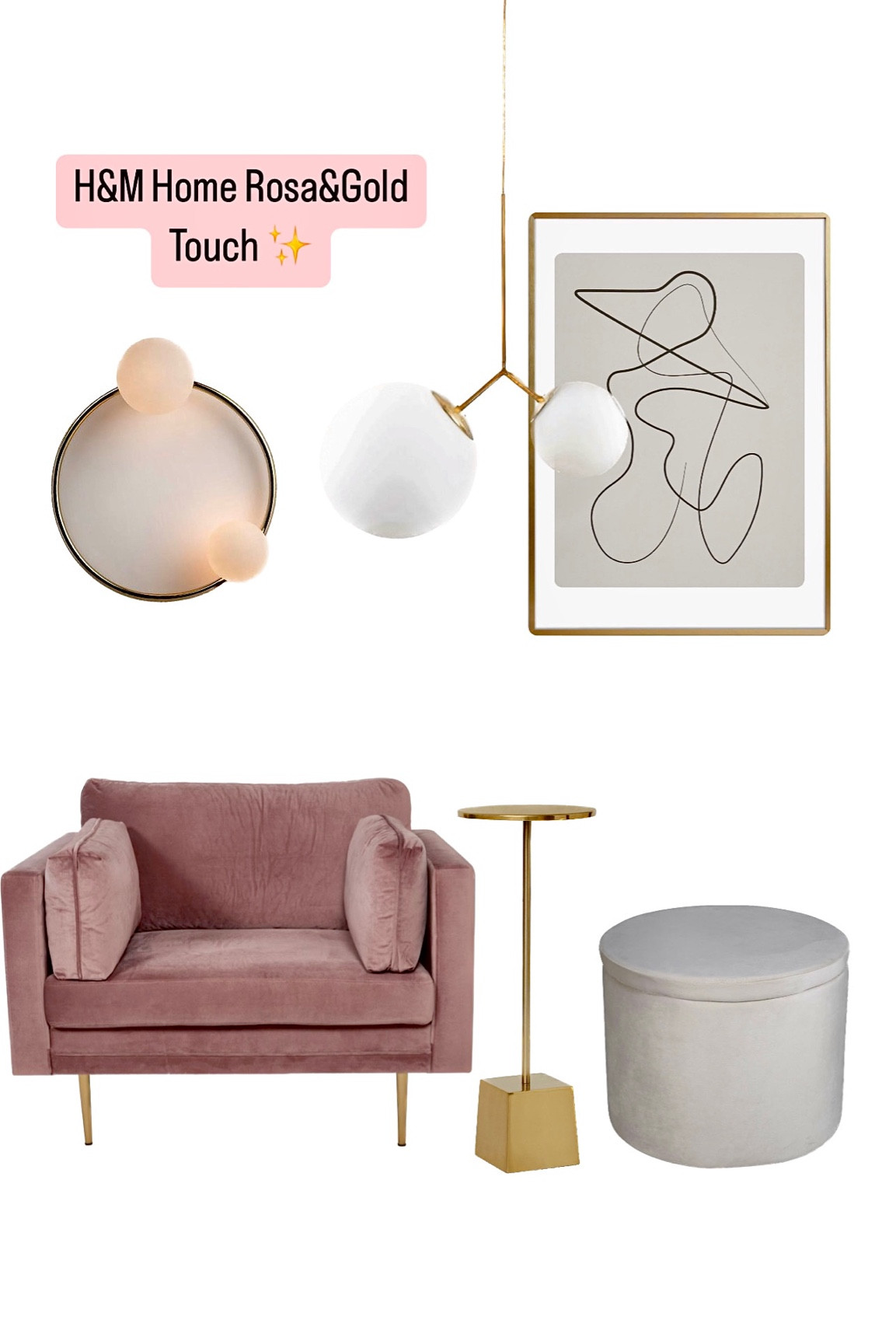 H&M Home Rosa&Gold Touch

#LTKeurope #LTKSeasonal #LTKhome