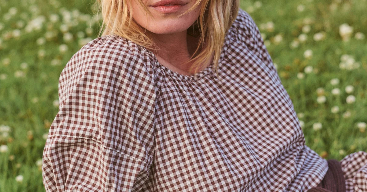 Gia Poplin Blouse | Marine Layer