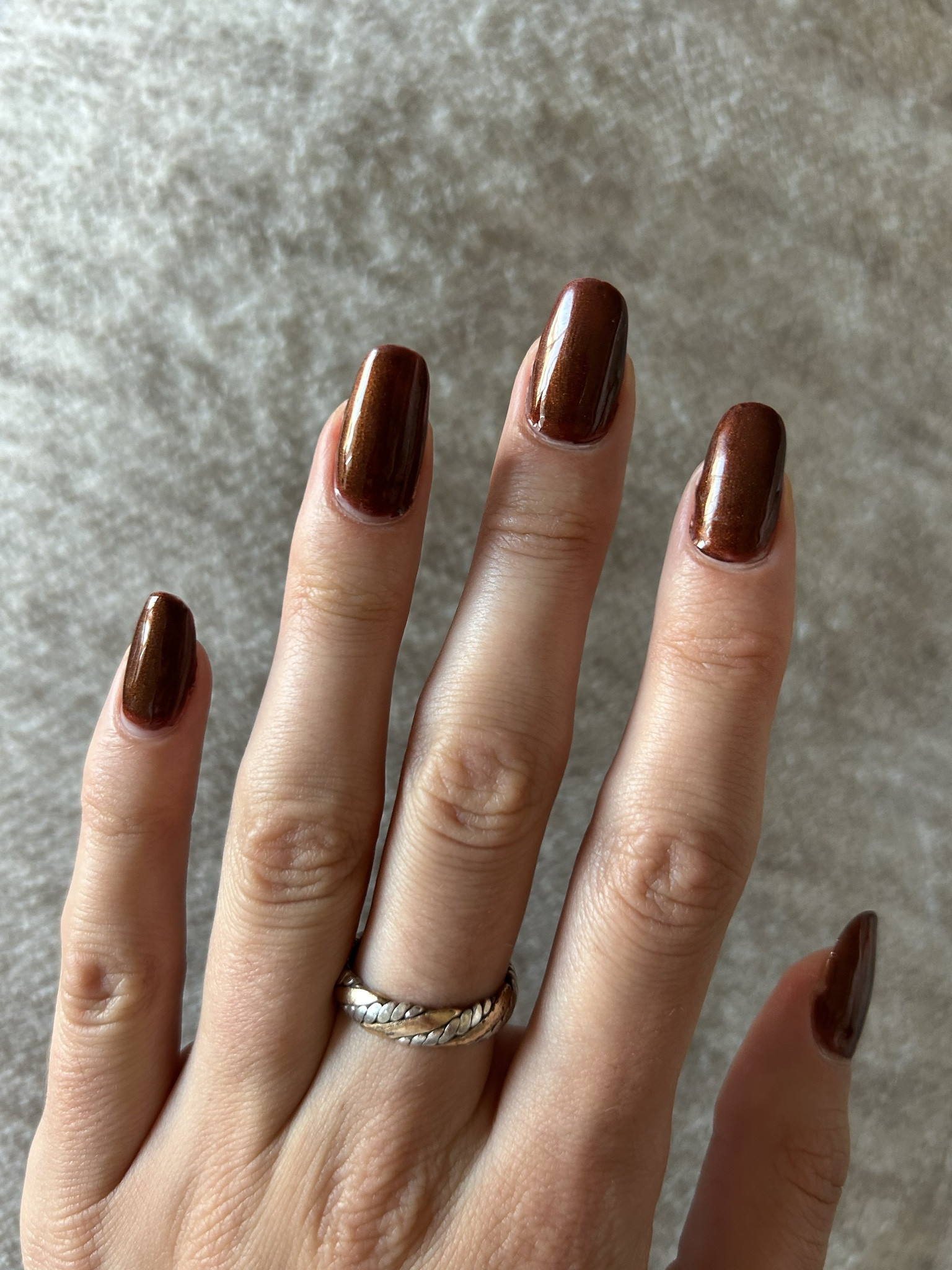 Obsessed with this shimmer brown polish! I did two coats but with three you’ll get a richer color. 

#LTKSeasonal #LTKHoliday #LTKGiftGuide