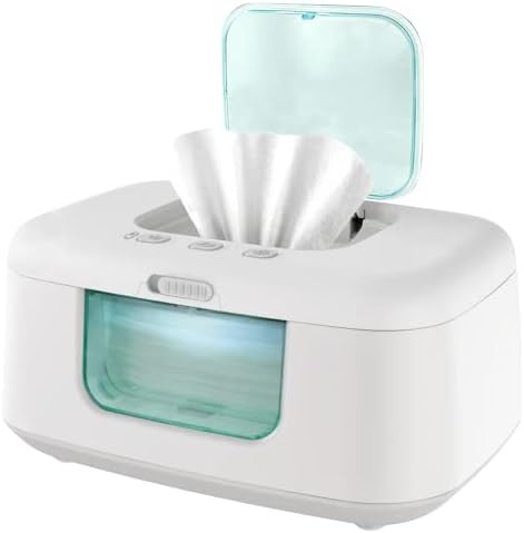 TinyBums Baby Wipe Warmer & Dispenser with LED Changing Light & On/Off Switch - Jool Baby | Amazon (US)