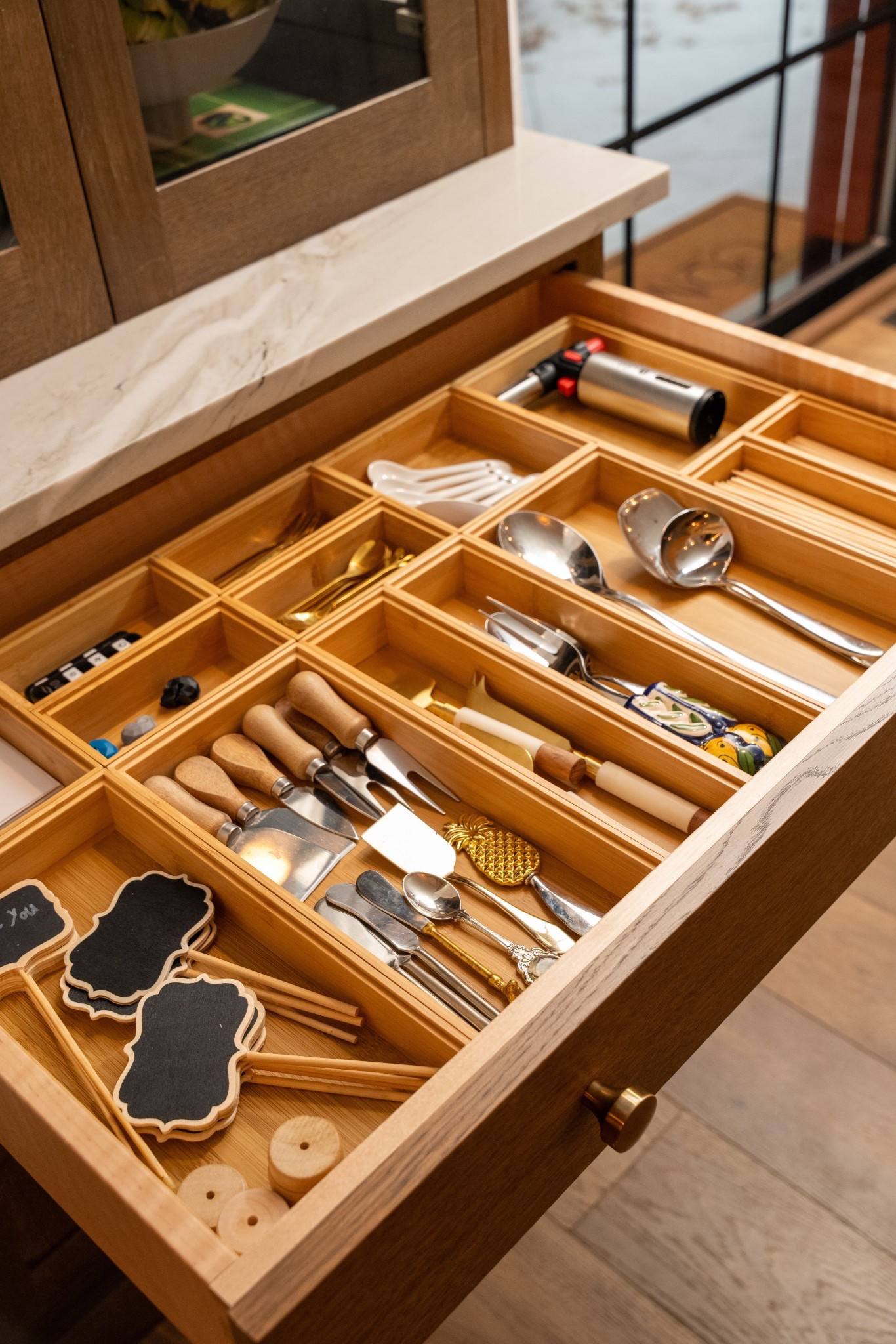 Did someone say bamboo organization? We’ve got you covered🤍 These organizers make your drawers functional and beautiful. No more tossing utensils in and struggling to pull anything out!

#LTKHome #LTKmomlife #LTKfoodie