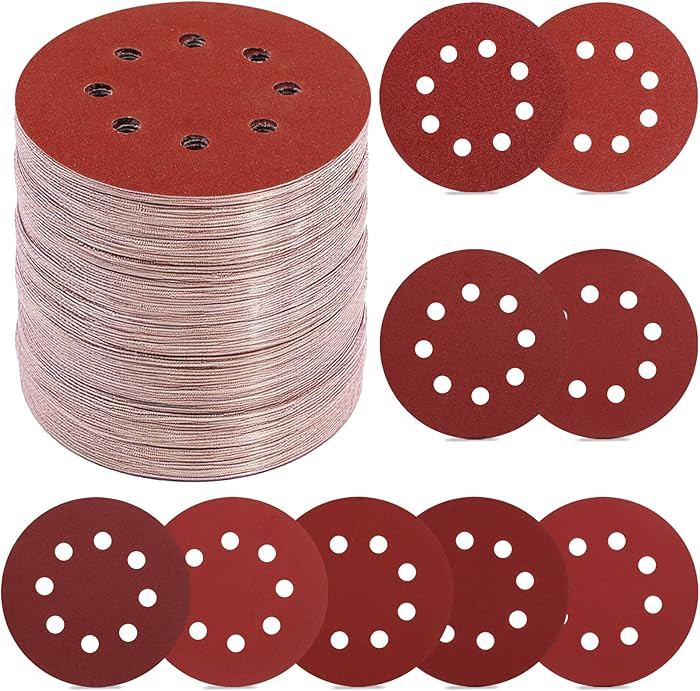 70 PCS 5 Inch Sanding Discs, 40 80 120 180 240 320 400 600 800 Grit Hook and Loop Sandpaper for R... | Amazon (CA)