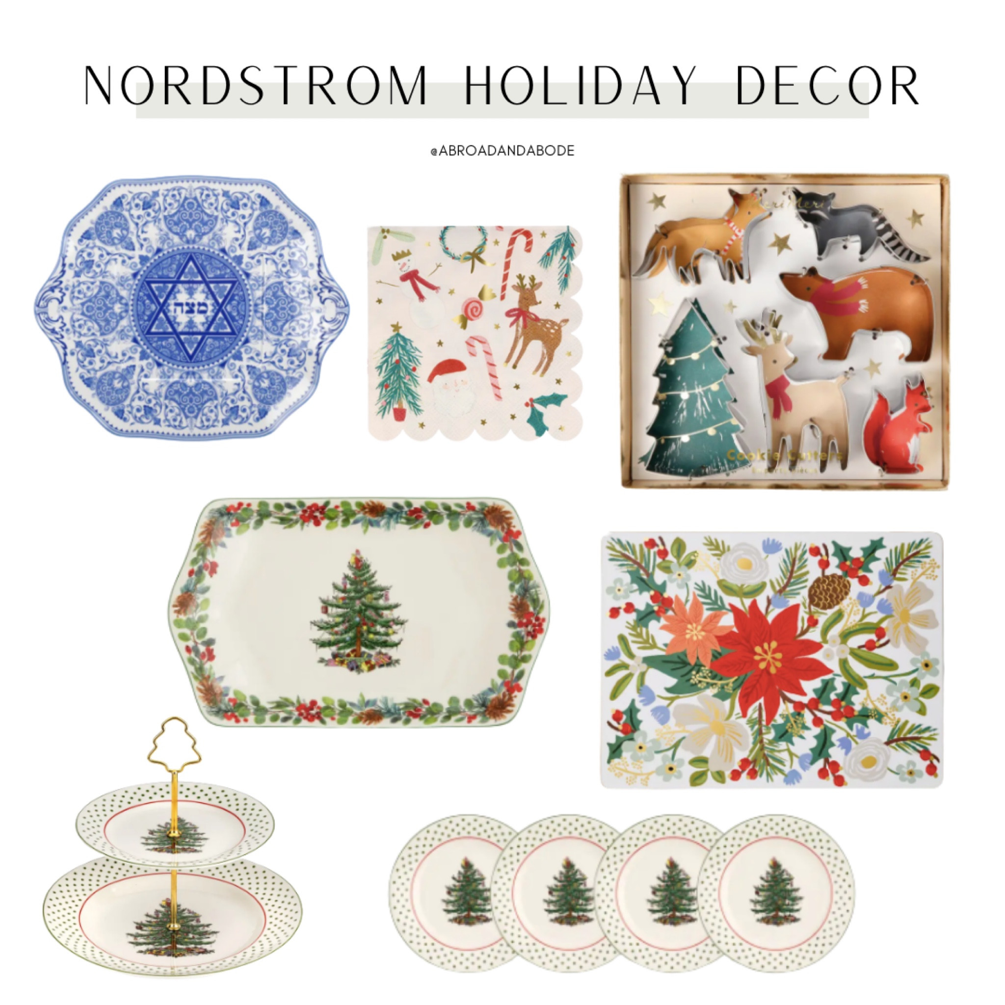 Fun finds for the holidays from Nordstrom!

Holiday decor, Christmas, hosting Christmas, placemats, napkins, tray, kitchen finds, Christmas tablescape, serving ware, Matzoh plate, home finds

#LTKHoliday #LTKhome #LTKunder50