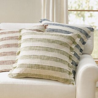 Sawyer Striped Pillow | Grandin Road