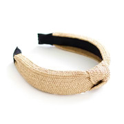 Woven Rattan Headband | The Avenue