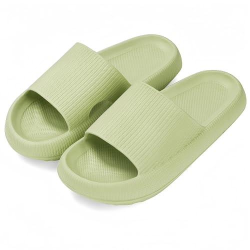 VONMAY Cloud Slides for Women Men Pillow Slippers Shower Sandals House Slides Quick Drying Non Slip Thick Foam Sole | Amazon (US)