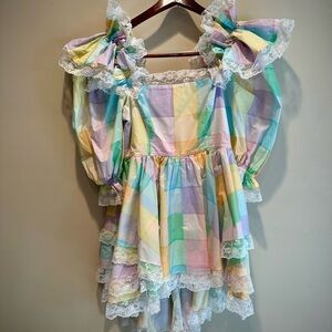 Selkie The Brunch Duchess Sugarfrill Dress NEW without tags size Medium | Poshmark