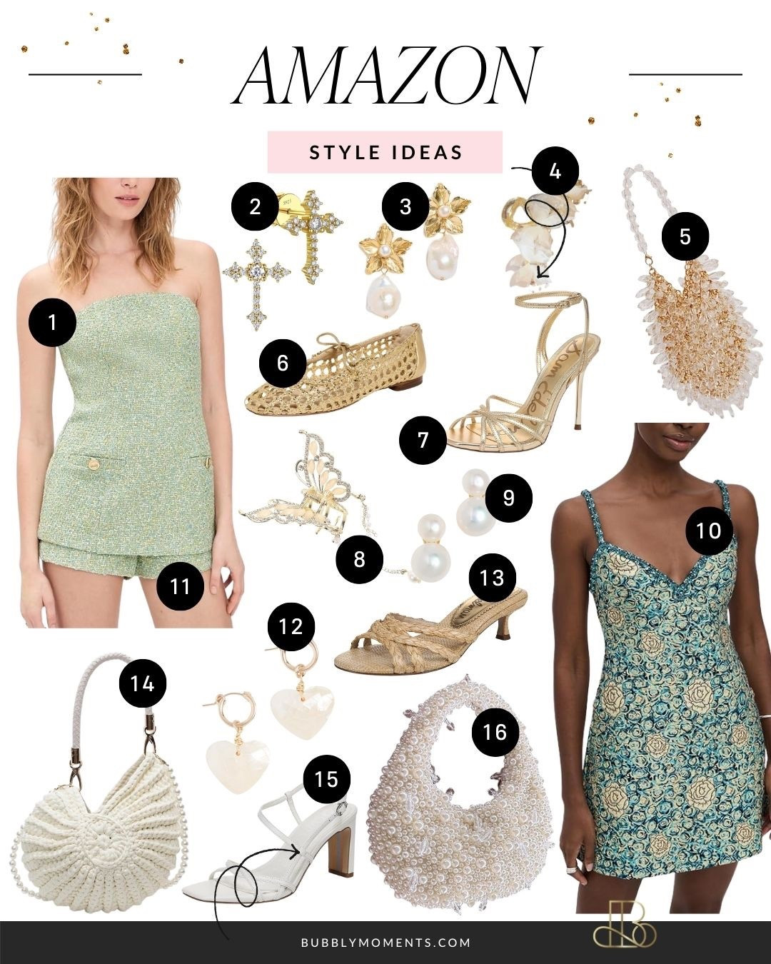 Soft glam meets effortless elegance 🤍 This edit is all about elevated details that instantly make an outfit feel special. Think polished textures, delicate accents, and silhouettes that look refined without feeling overstyled.

These pieces are ideal for dressing up everyday looks, creating statement outfits with minimal effort, or adding a touch of elegance to simple styling. Everything works beautifully together, making it easy to mix, match, and restyle again and again.

Save this for chic outfit inspiration, tap through to explore the details, and build looks that feel confident, feminine, and timeless ✨

#LTKfinds #LTKstyle #LTKfashion #LTKunder100 #AmazonFinds #AmazonFashion #AmazonStyle #SoftGlam #ElegantStyle #ChicOutfits #WomensFashion #OutfitInspiration #AffordableFashion #StyleInspo #FashionFinds #ShopMyLooks #LTKCreator #LTKDaily #NeutralStyle #ClassicStyle #ModernWomen #OnlineShopping #AmazonDeals #ClosetGoals #PolishedStyle

#LTKootd #LTKdayinmylife #LTKgrwm