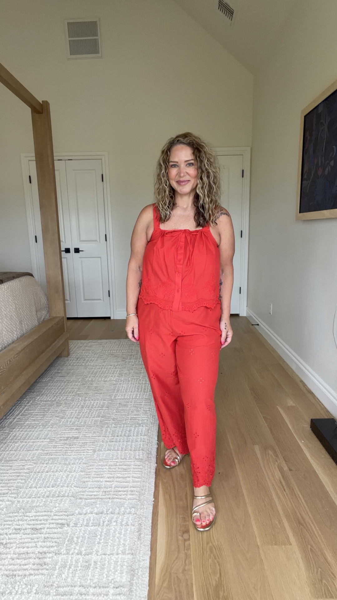 Size large in everything.

#LTKOver40 #LTKMidsize #LTKPetite