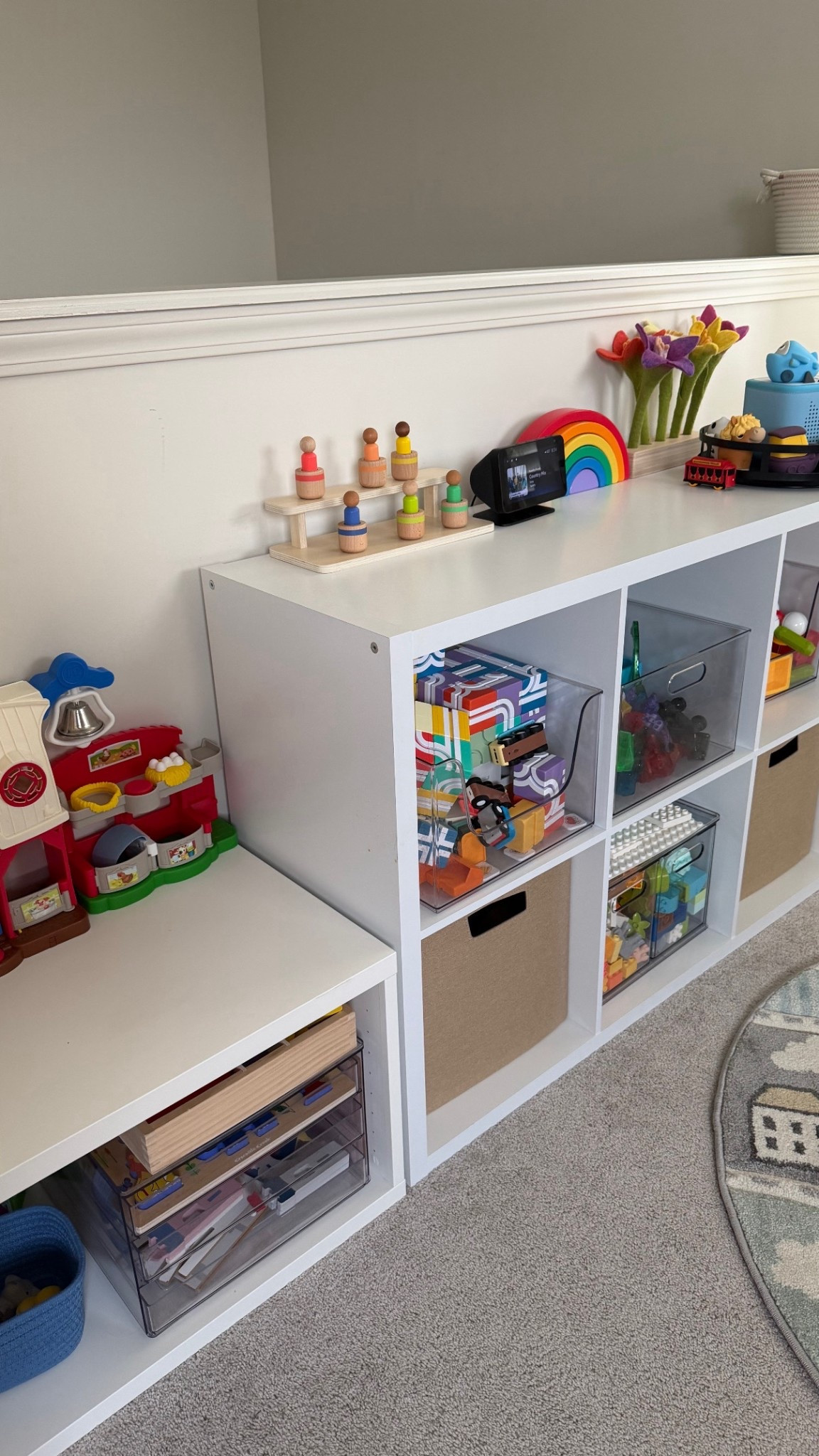 Playroom Organization! 🌈