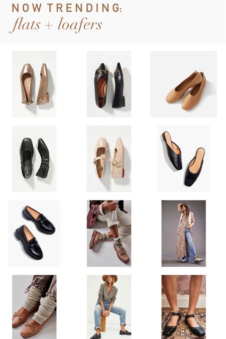 Now trending in women’s fashion: flats and loafers! Are you on board? They definitely add a fun flare to a basic outfit. Can you guess which ones I got?

#LTKSeasonal