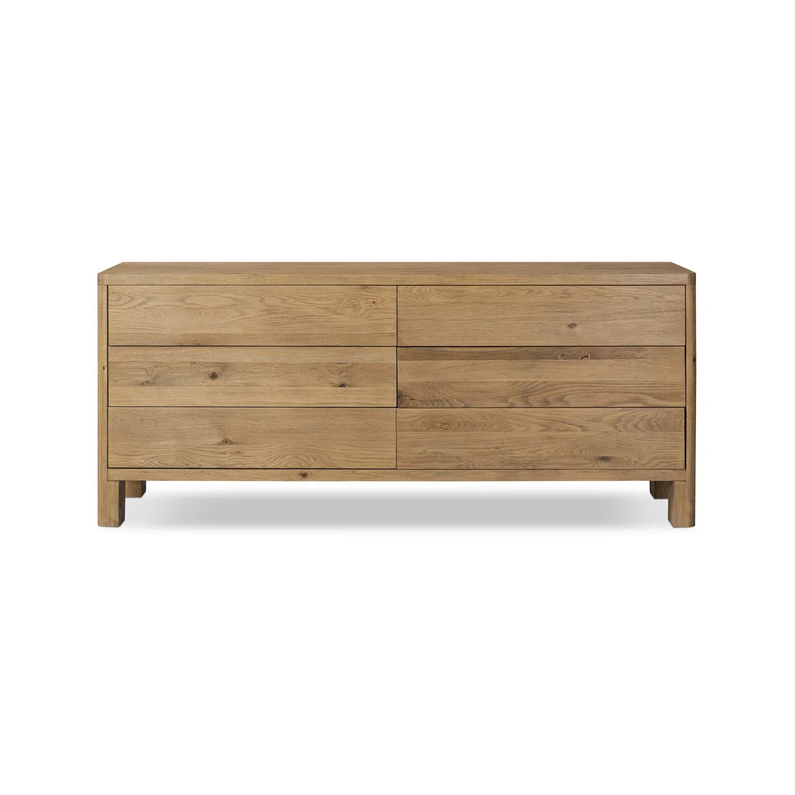 Noeline 6 Drawer Dresser-Worn Oak | Perigold