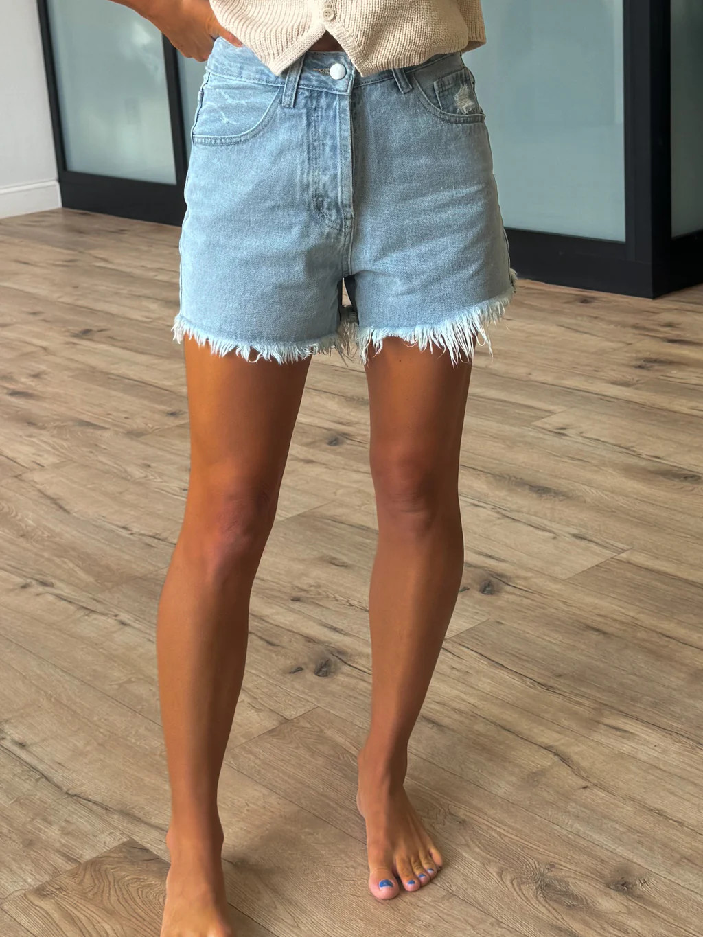 Conley Denim Shorts | Medium Wash | +Plus Available | Shop Talulah