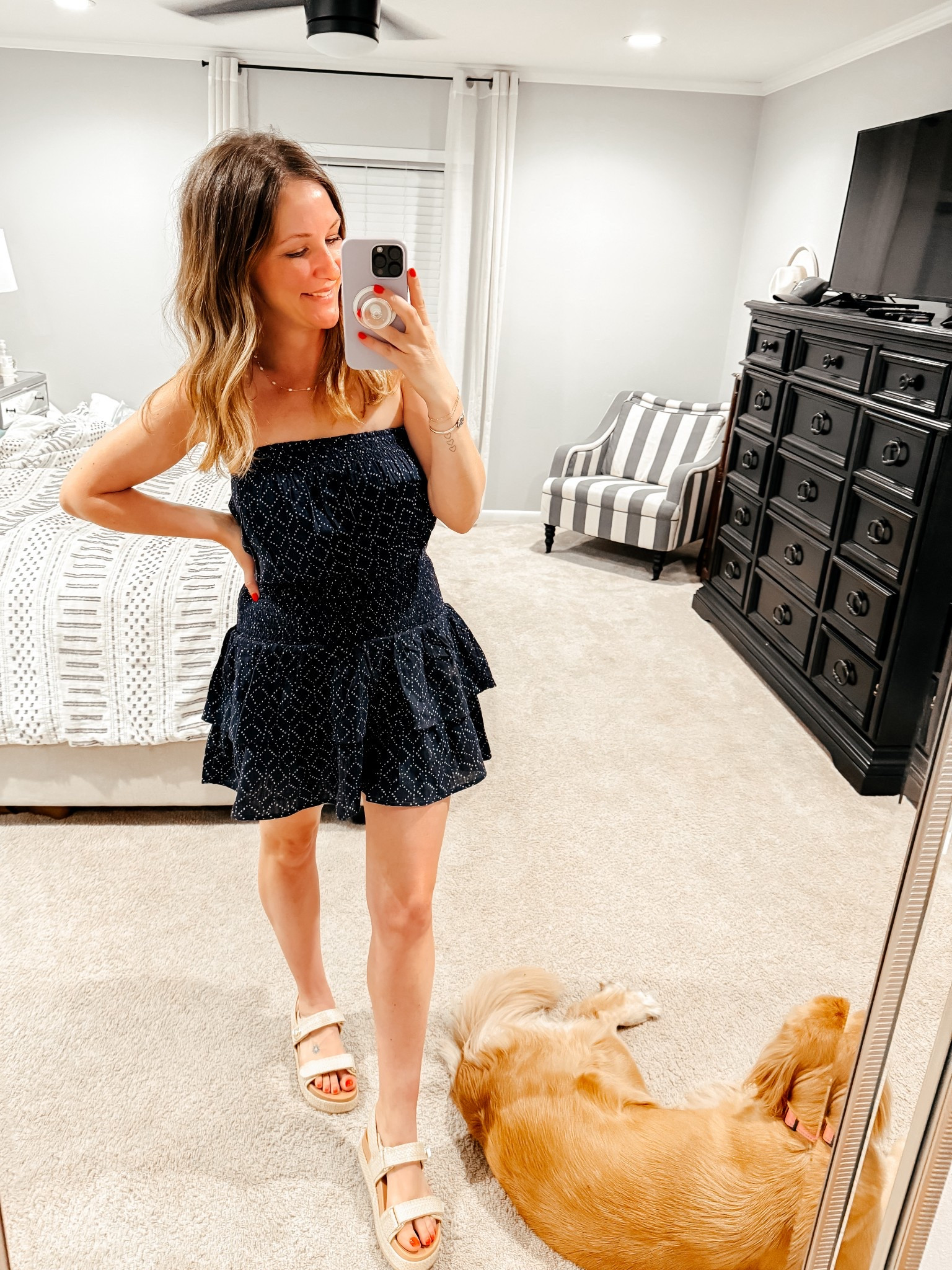 Top Medium
Skirt Small
Shoe TTS 

Vacation set
Target set
Vacation look

