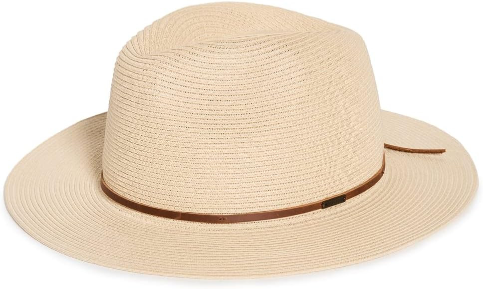 Brixton Women's Wesley Straw Packable Fedora | Amazon (US)