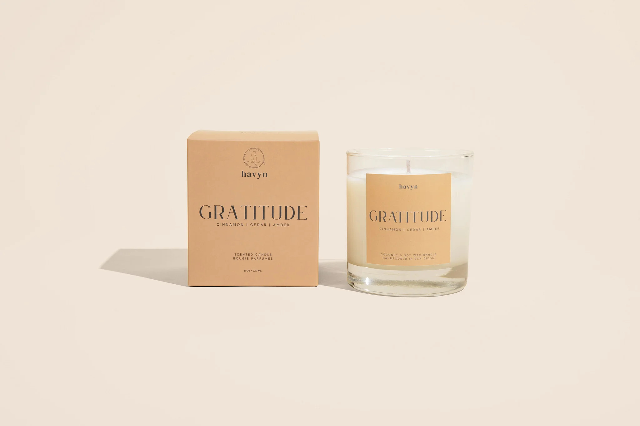 Fragrance 007: GRATITUDE Candle | Havyn Studio