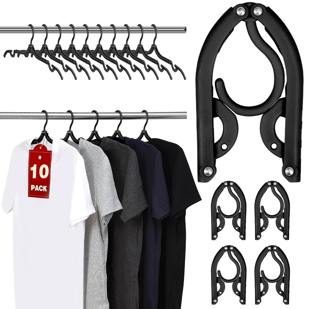 10 Pcs Travel Hangers, Cruise Ship Essentials Travel Essentials, Portable Cruises Must Haves 2025... | Amazon (US)