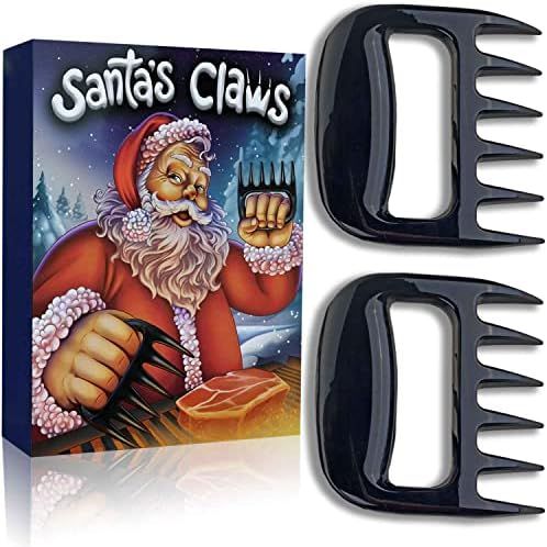 Amazon.com : Meat Claws for Shredding. Santa's BBQ Claws. Funny Stocking Stuffers for Men Dads Gr... | Amazon (US)