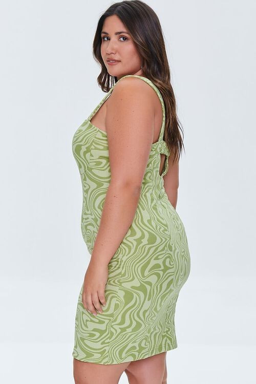 Plus Size Marble Print Mini Dress | Forever 21 | Forever 21 (US)