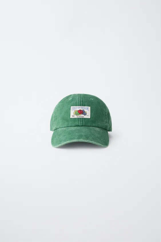FRUIT OF THE LOOM WASHED EFFECT CAP | Zara US