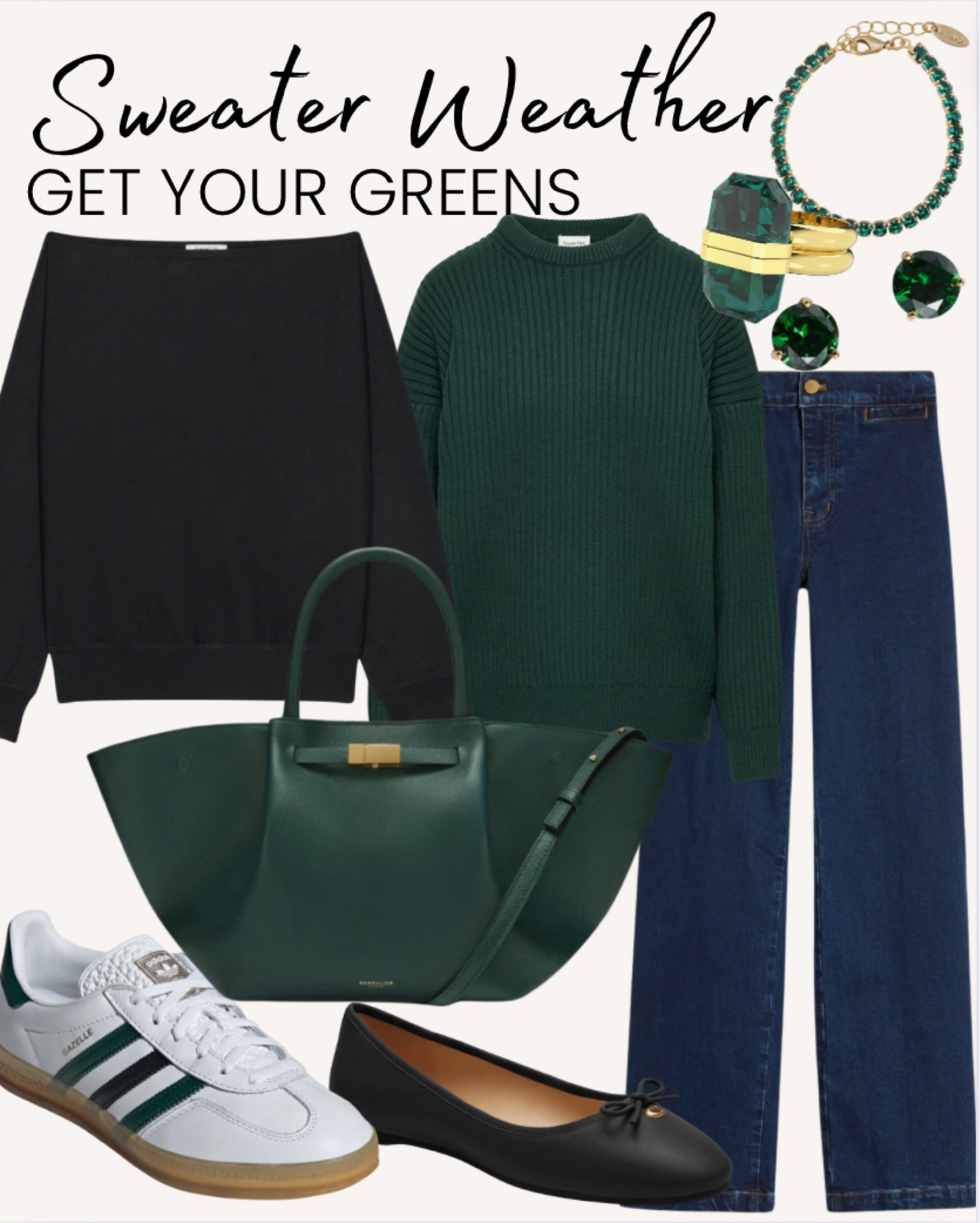 I’m just loving this emerald green colour! It’s great for fall and perfect for the winter season as it is a rich jewel tone! These jeans are a staple pair that will take you anywhere! You can dress them up or down! Must-have! 🖤

#ltkcanada #ltkautumn

#LTKOver40 #LTKMidsize #LTKStyleTip