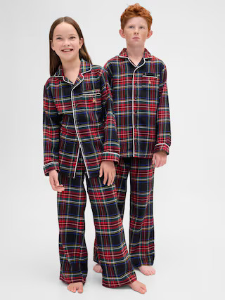 Kids Recycled Flannel PJ Set | Gap (US)