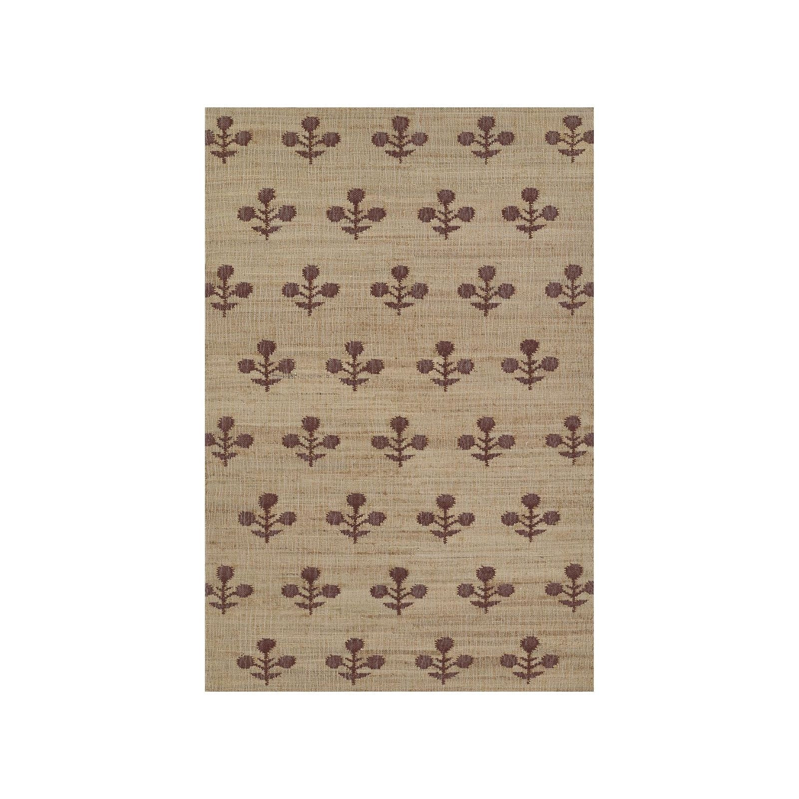 Orchard Bloom Rug in Rust | Brooke & Lou | Brooke and Lou