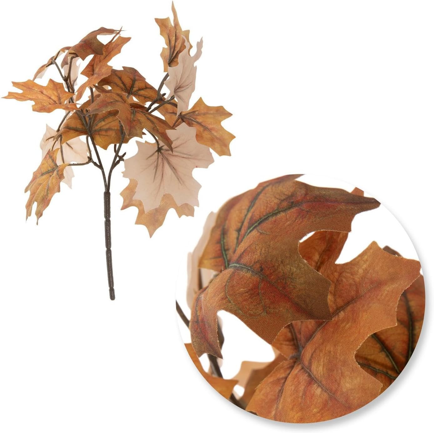 Hobby Lobby Brown Maple Leaf Pick, 12” x 9”, Set of 4 | Amazon (US)