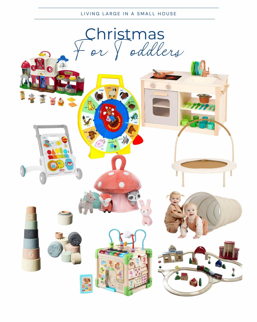 Stumped on what to get the toddler in your life for Christmas? Look no further! This curated list has the perfect present ideas to delight any curious and energetic 1-3-year-old.

#toddler #educationaltoys #woodentoys #classictoys 

 #LTKGiftGuide #LTKHoliday #LTKKids