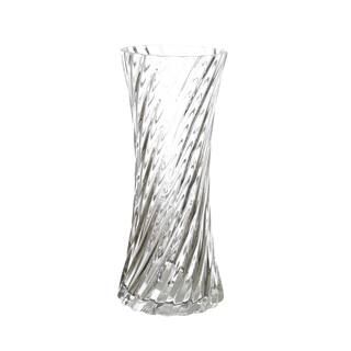 8" Clear Ribbed Glass Vase by Ashland® | Michaels Stores