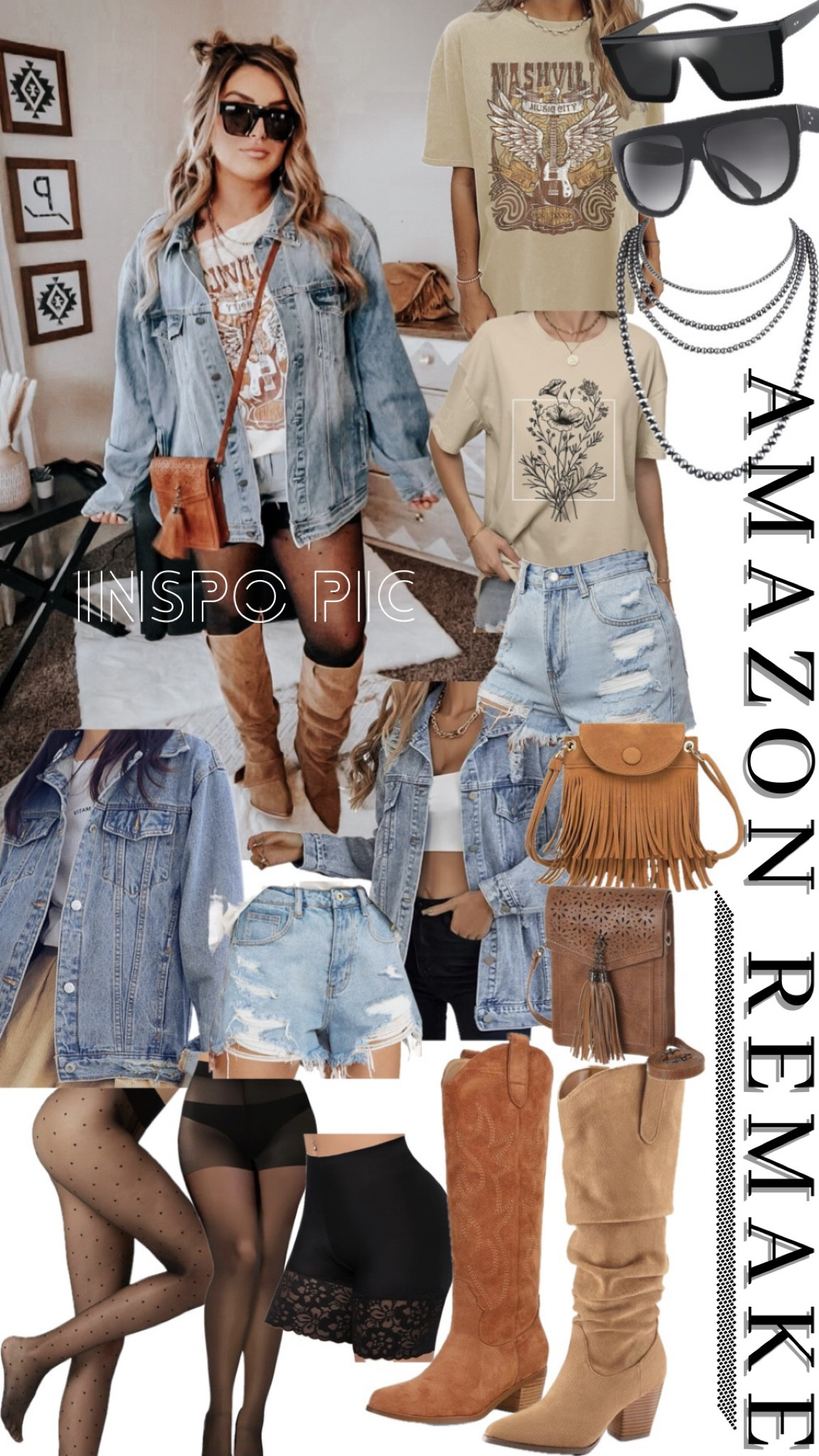 Amazon Outfit Remake | Western Outfit ✨

Whole Amazon remake of one of my popular outfits! 

#LTKfindsunder50 #LTKstyletip #LTKmidsize