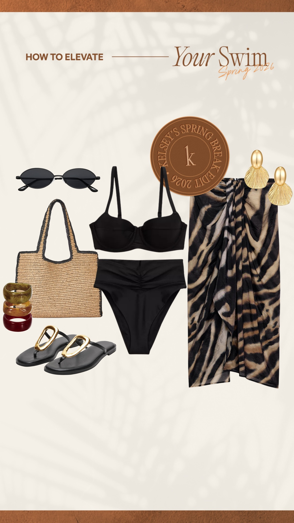 How to elevate your swim🤎🐚🥥 #swim #springbreak 

#LTKSpringSale #LTKTravel #LTKSwim