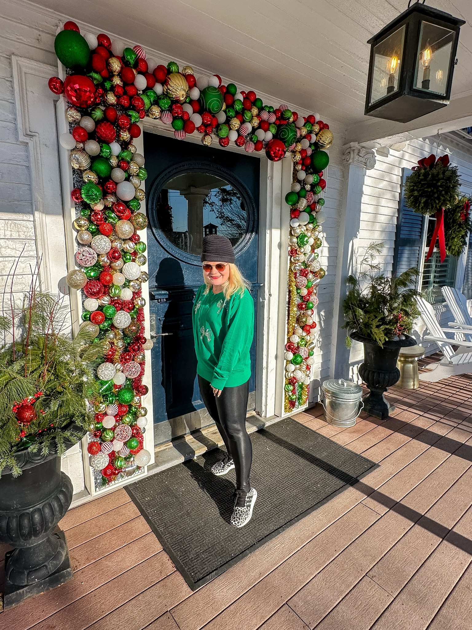 Two more sleeps until 🎅🏼 comes.

If you saw my stories you know yesterday was such a mixed day😅 It was great seeing clients, not so great the cold and a shattered phone because of it (who knew that could actually happen?) 🙈

But this door and really all the decorations at the Kennebunkport Inn brought me so much joy! 🥰

As is this sweater from Lilly Pulitzer. Fit is true to size. 💗

#LTKGiftGuide #LTKHoliday #LTKSeasonal