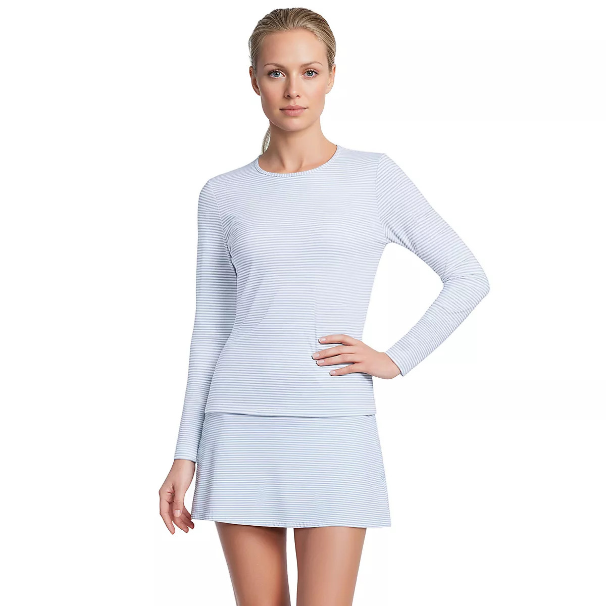 Women's SunShade UPF 50 Long Sleeve Rash Guard Swim Tee | Lands' End (US)