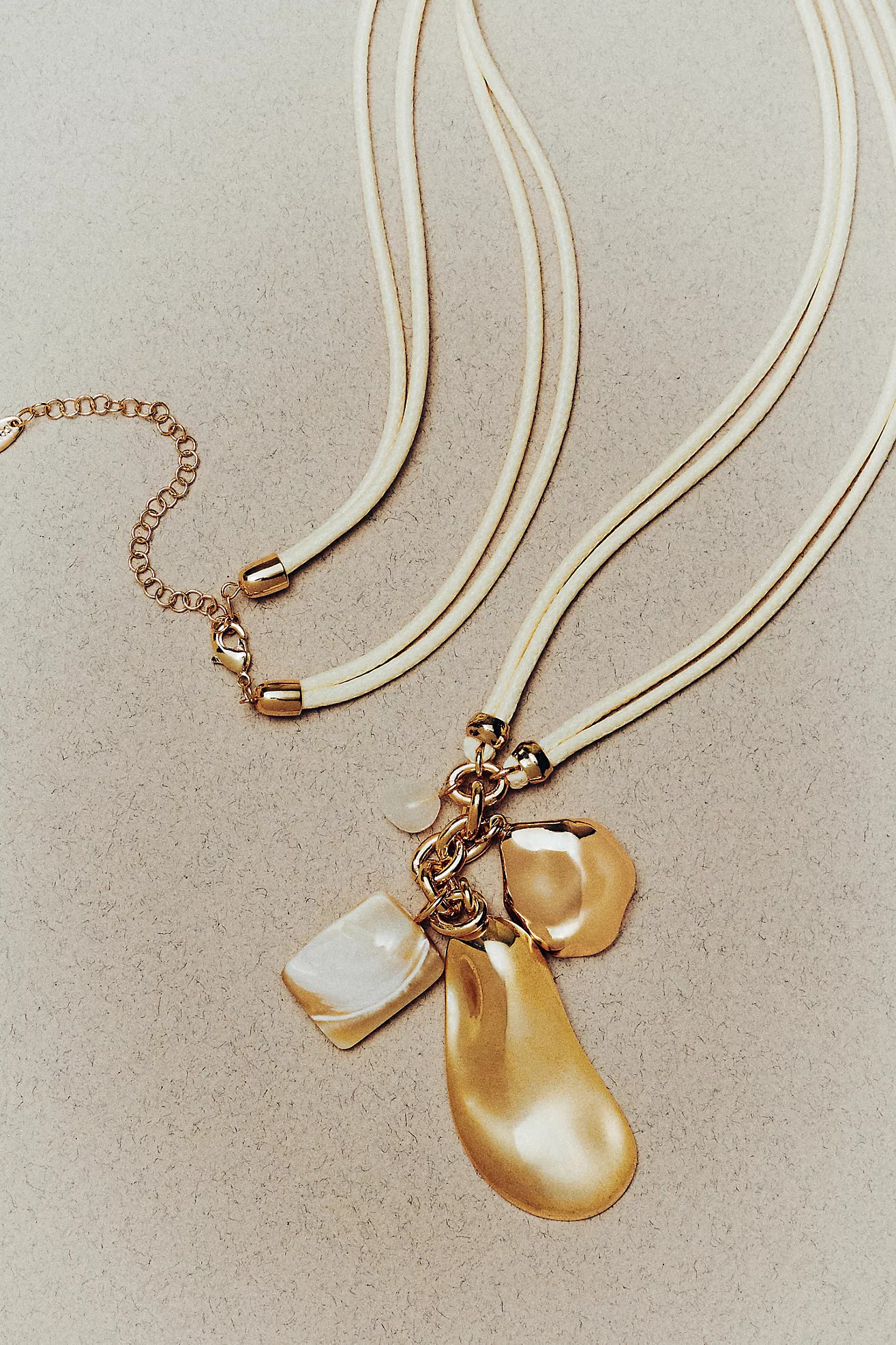Corded Stone Charm Pendant Necklace | Anthropologie (US)
