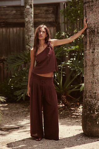 Sahara Sandshell Linen Pant Set | Free People (Global - UK&FR Excluded)